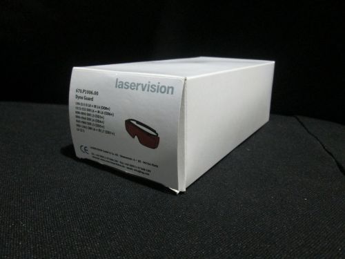 Laservision Dynaguard Safety Glasses and Case - NEW!