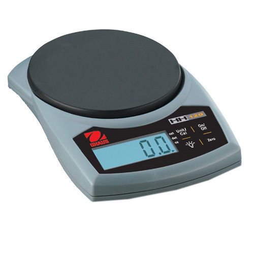 Ohaus hh120-0w0 hh hand held scale, cap. 120g, read. 0.1g, platform 83x76mm for sale