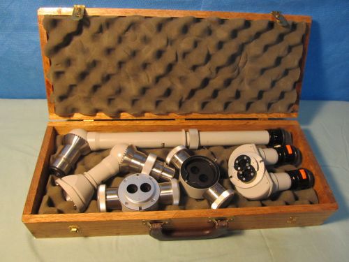 Lot of Zeiss Surgical Microscope Beam Splitter &amp; Viewer Scope (5 Pieces)