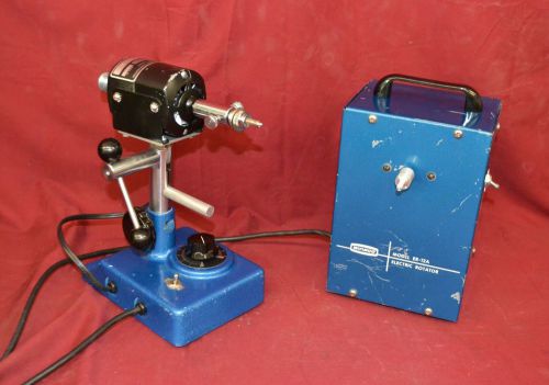 Winsco Wabash Model ER-5 Variable Speed Electric Rotator w/ ER-12A Stroboscope &amp;