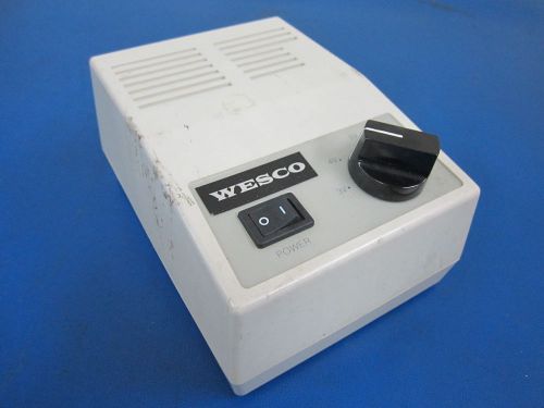Wesco et201-6b power supply for halogen light source microscope for sale