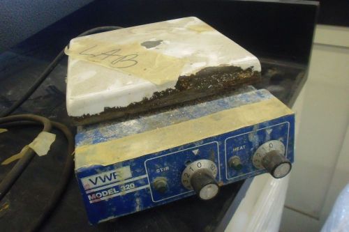 VWR Troemner Scientific Hot Plate Hotplate Stirrer Model 320 Lab Heater 7&#034;x7&#034;