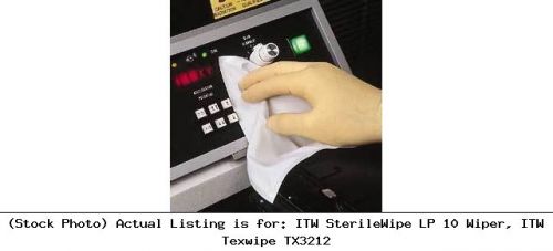 ITW SterileWipe LP 10 Wiper, ITW Texwipe TX3212 Laboratory Consumable