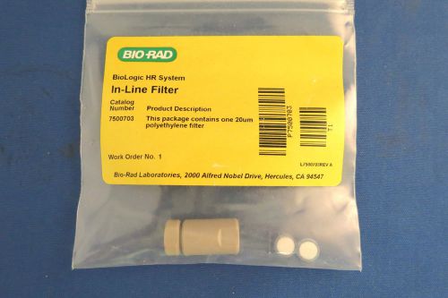 Bio-rad biologic hr in-line filter kit 7500703 for sale