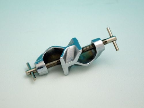 Lab  Electroplate MEDIUM Zine-alloy CROSS CLIP clamp holder  Stand Rod Rack