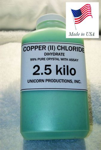 Copper (ii) chloride dihydrate - 2.5kg for sale