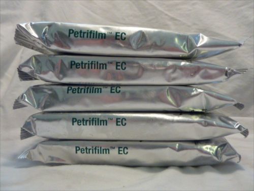 3m petrifilm ec - e. coli/coliform count plates – 5 packs (qty 25 ea) for sale