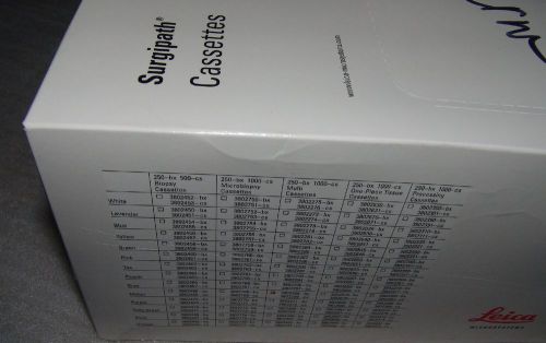 embedding cassettes leica surgipath (250) 3802298