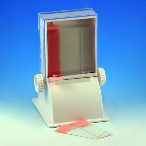 Microscope slides-1 slide dispenser for 72 slides for sale