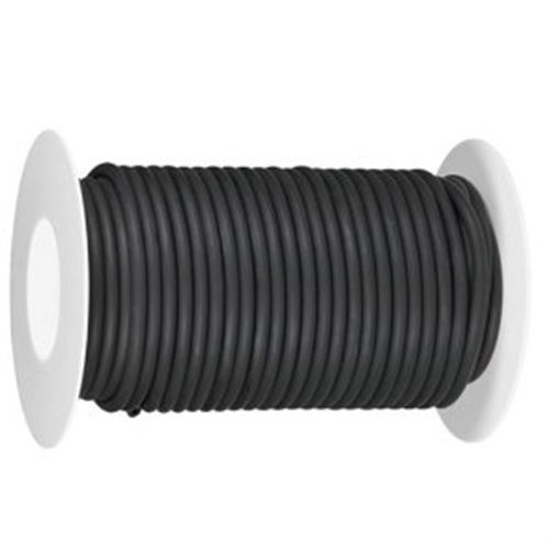 50 continuous feet 1/4 id x 1/16 wall x 3/8 od latex rubber tubing black 1/4&#034; i. for sale