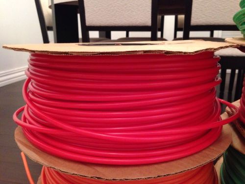 Parker parflex 1/4&#034; x 500&#039; PE Tubing .040 Wall Thickness type 1 water line red