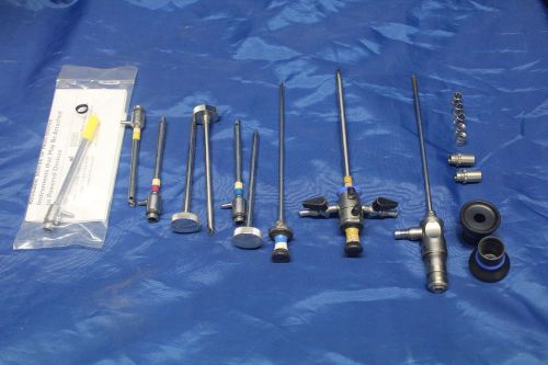 Olympus A70941A 4mm 30° Autoclavable Arthroscope w/ Double Port, A LOT of EXTRAS