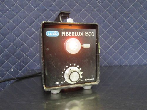 Luxo Fiberlux 1500 Light Source
