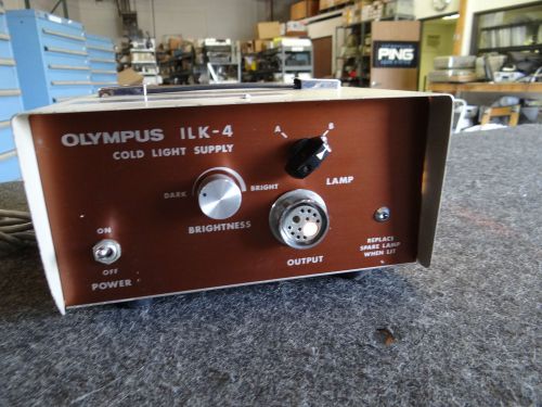Olympus ILK-4 Fiber Optic Cold Light Source