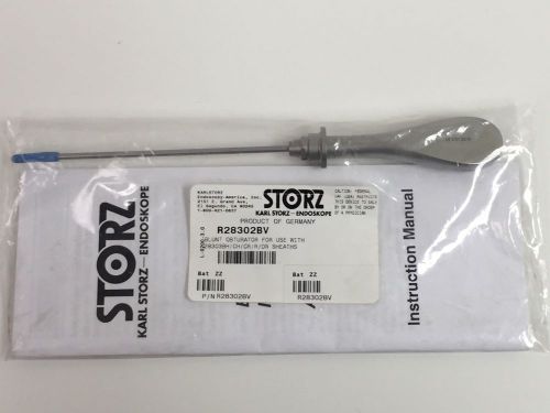 Karl Storz 28302BV Blunt Obturator for 28303BH/CH/CR/R/DR Sheaths