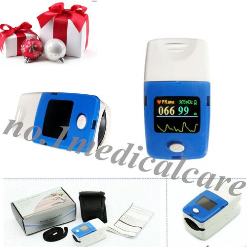 Ce oled fingertip pulse oximeter blood oxygen spo2 pr heart rate monitor for sale
