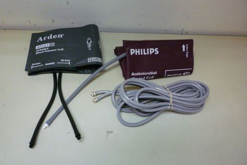 Blood Pressure Adult cuff  Arden/Philips with Clippard air hose 12 feet