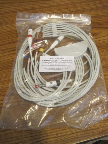 MidMark IQMark 10 Lead Resting ECG Patient Cable 3-100-0200
