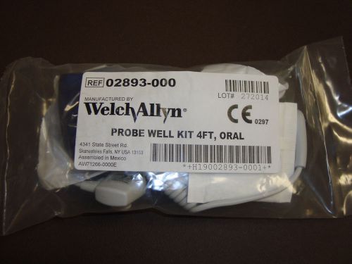 Welch Allyn Probe Well Kit, 4ft. ORAL Ref: 02893-000 New &amp; Sealed