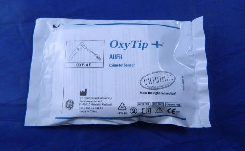 Ge datex-ohmeda oxytip+ allfit adhesive spo2 sensor oxy-af-10 - box of 10 for sale