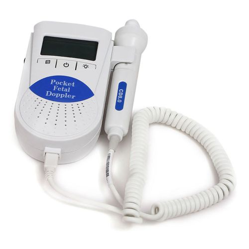 Lcd 8mhz fetal doppler sonoline b fetal heart monitor built-in speaker free ship for sale