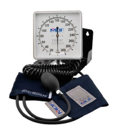 New mdf 840 wall and desk aneroid sphygmomanometer blood pressure monitor for sale