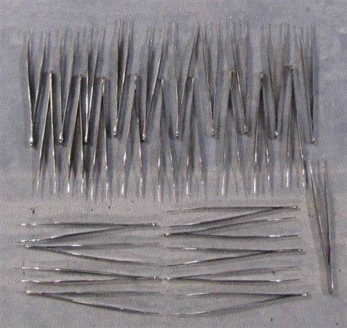 Lot of 29 Stainless Steel 12cm Long Tweezers