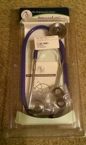 Prestige Medical S124 SpragueLite Stethoscope, Frosted Purple, NEW IN BOX! SALE!