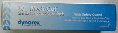 Dynarex scalpel disposable # 11 box/10 for sale