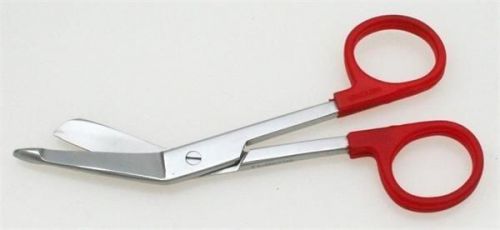 Red Bandage Scissors 6/pk Surgical Instruments