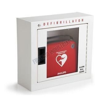 Philips - HeadStart - Surface Mount AED Cabinet - 16&#034; x 22.5&#034; x 6&#034; - Alarm