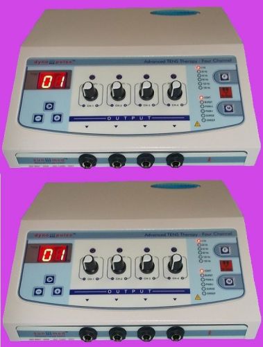 PHYSICAL THERAPY EQUIPMENT, 4 CH ELECTROTHERAPY LIGHT WEIGHT (02 UNIT)