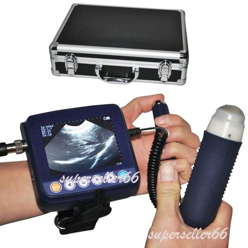 Veterinary mini portable handheld wristscan ultrasound scanner machine probe ce for sale