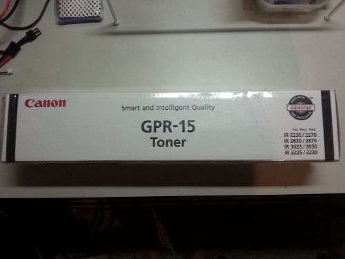 Canon GPR-15 9629A003AA Black Toner iR 3025 3030 3230 3225 2270 2870 2230 2830