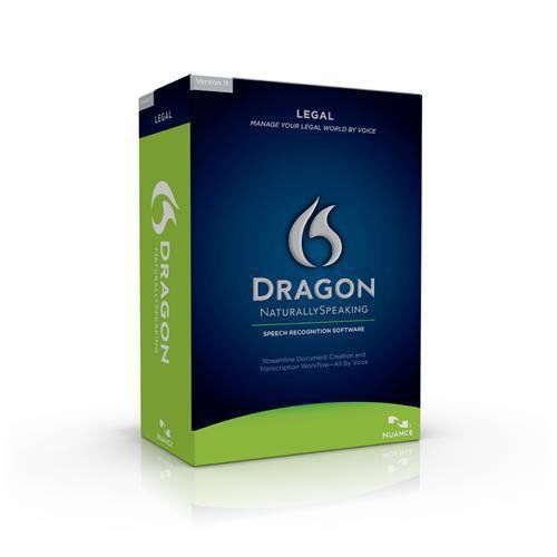 Dragon naturallyspeaking legal 11 - includes headset - open box for sale
