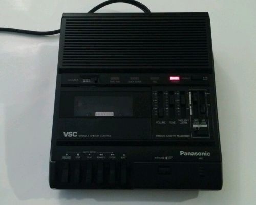 Panasonic RR-830 VSC Standard Cassette Transcriber Dictation Machine (Only)