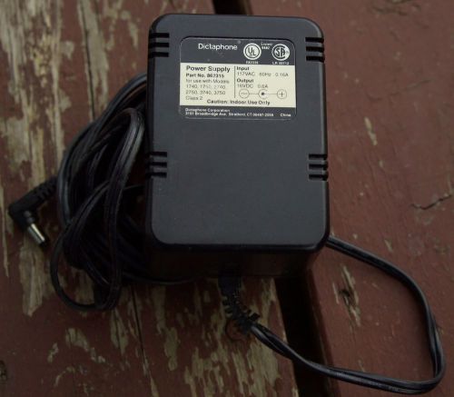 Dictaphone Power Supply 862315 16 VDC .6 A Pos Tip