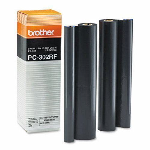Brother PC302RF Thermal Ribbon Refill Rolls, 2/Box (BRTPC302RF)