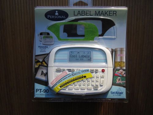Brother P-Touch PT-90 Label Maker PT90 Labeler