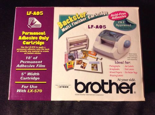 NEW Brother LF-A05 Permanent Adhesive Only Cartridge NIB