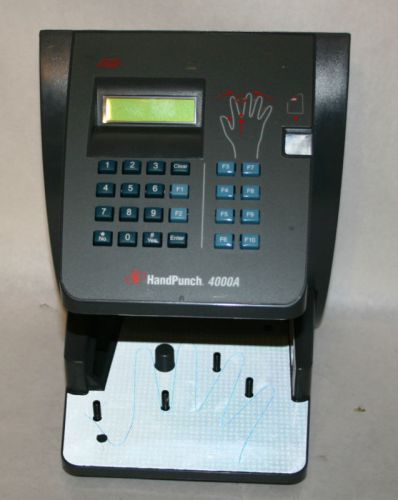 Adp handpunch 4000a biometric w/ ethernet 1 year warrantee for sale