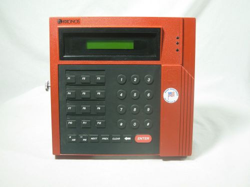 Kronos Series 400 time clock model 460F with Modem board