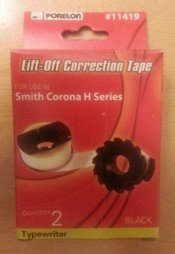 Typewriter Correction Tape Porelon Compatible Smith Corona H Series Lift Off 2