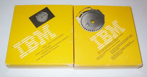 IBM Black Non-Correcting Ribbon 1299790 New Qty. 2