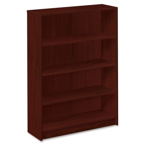 1870 series bookcase, four-shelf, 36w x 11-1/2d x 48-3/4h, mahogany for sale