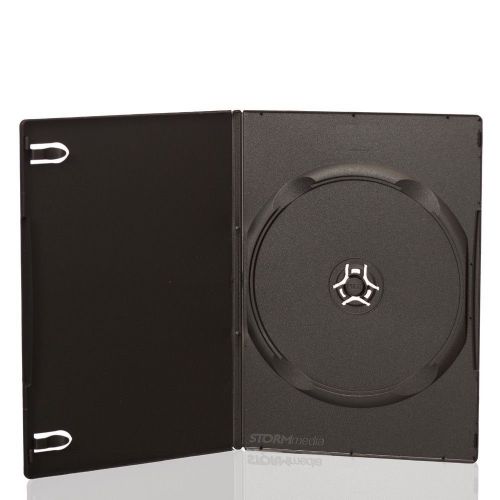 22 Standard Black Single DVD Cases