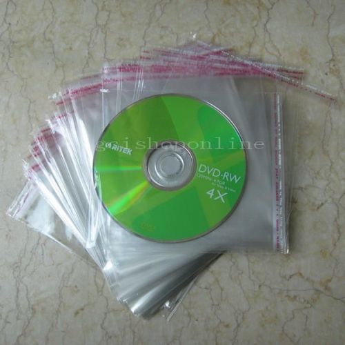 200 CD DVD R Disc Storage Holder Plastic Sleeves Case A TWO TWO TWO
