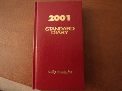 2001 At a glance daily  Diary