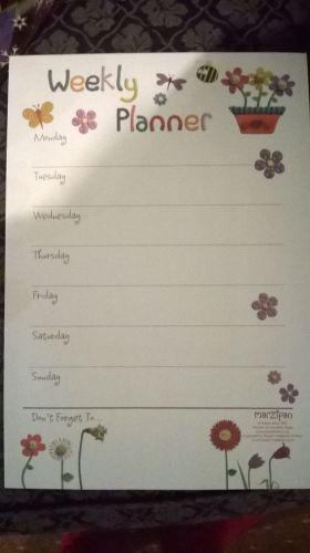 Marzipan Weekly planner Sheets New!!