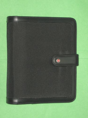 COMPACT ~1&#034;~ NYLON &amp; FAUX-LEATHER Franklin Covey Planner SPORT Binder ORGANIZER